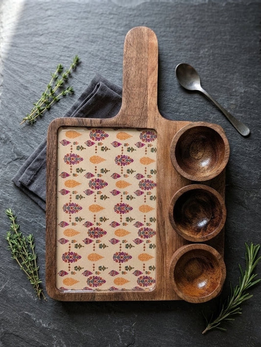 Artisanal Serving Platter | Mango Wood