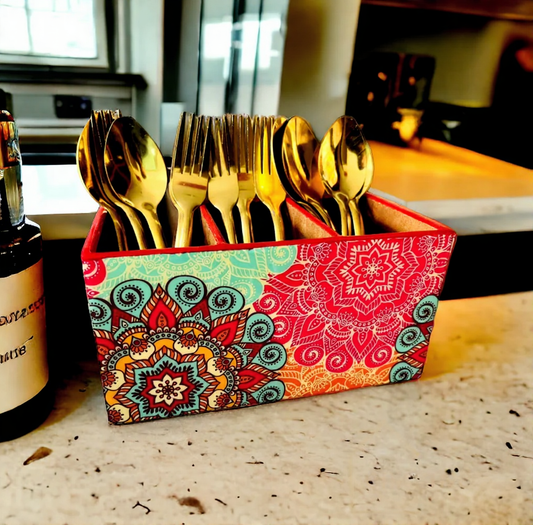 The Artisan Mandala Cutlery Holder (Coming Soon)