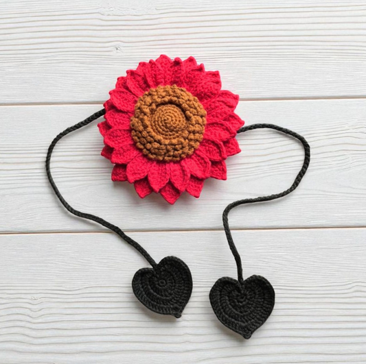 Pair of Red Petal Curtain Tie (Coming Soon)